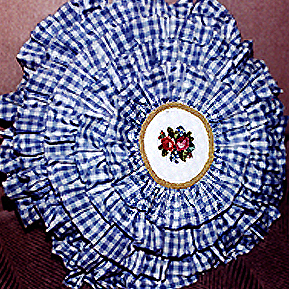 Cushion with Needlepoint