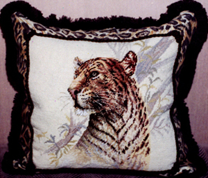 Cushion with Needlepoint