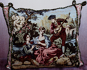 Cushion with Tapestry